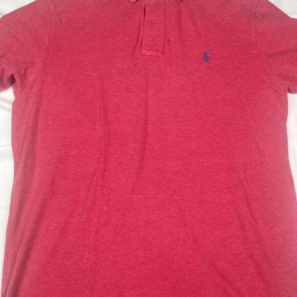 Polo Ralph Lauren Other - Ralph Lauren Polo Shirt Adult Large Rust Red  Embroider Pony Mens